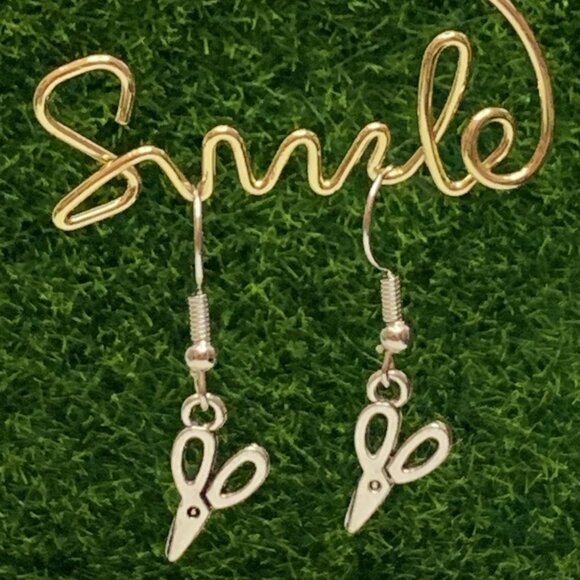 Scissor Earring, Sewing Earring, Teacher Earring, Educator Earring, Gift Idea - Picture 2 of 5